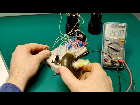 Видео: Двигатель из генератора светящихся роликов