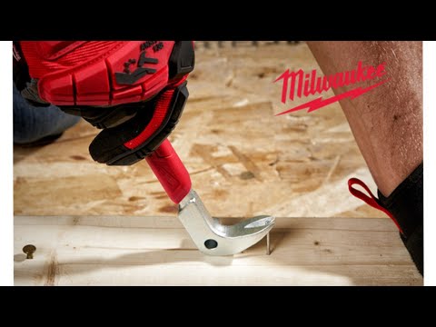 Видео: Незаменимый помощник.Мини гвоздодер MILWAUKEE 10''(254mm) Trim Puller, 4932478252.