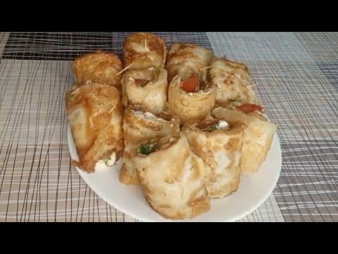 Видео: РУЛЕТИКИ ИЗ КАБАЧКОВ, ВКУСНЯТИНА 💯 ПОЛУЧАЕТСЯ СЫТНОЕ И СОЧНОЕ БЛЮДО.