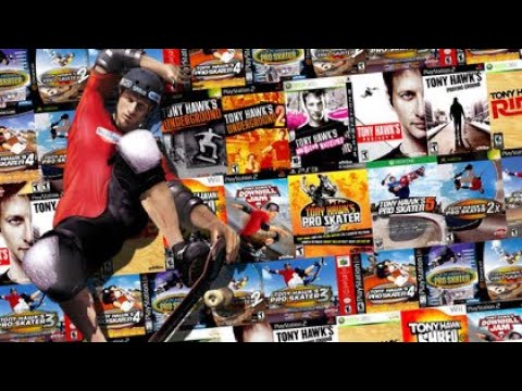 Видео: Tony Hawk’s Pro Skater (серия игр)