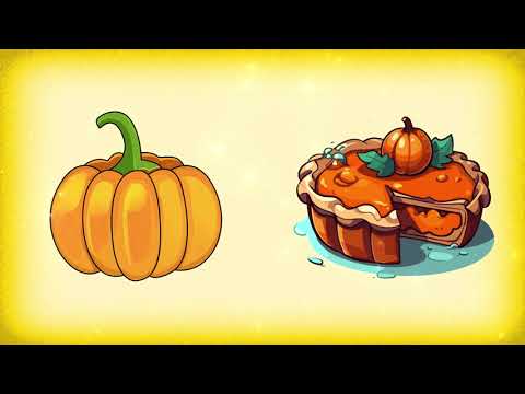 Видео: Гарбузові страви - дидактична гра