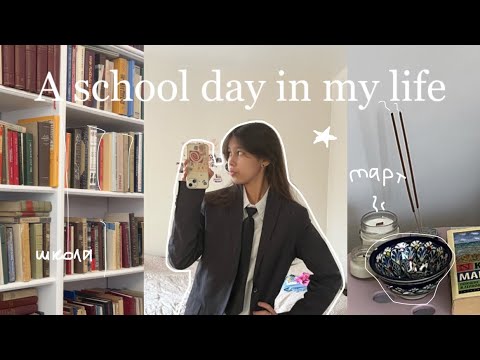 Видео: ✩‧мой 7:00 am школьный день!/ school diary