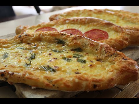 Видео: Турецкие пиде с сыром