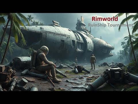 Видео: Rimworld RuinShip Tournament (типа пробуем 6\2й раз)