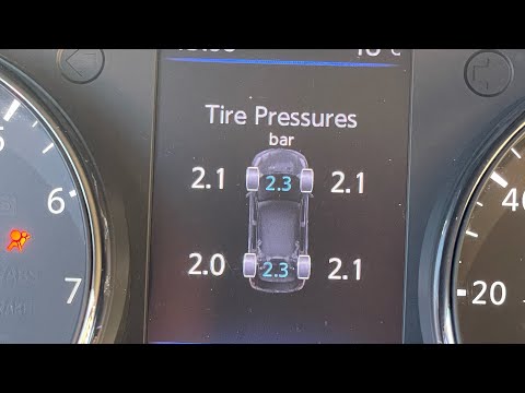Видео: Активация/Деактивация датчиков давления колес Nissan Rogue( Xtrail) t32