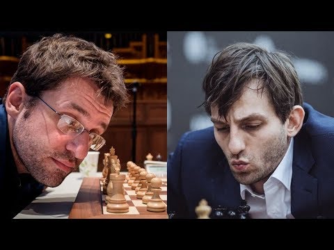 Видео: Шахматы. Турнир претендентов 2018 (5 тур): Левон Аронян - Александр Грищук