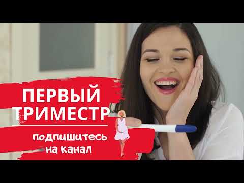 Видео: Беременность 1 Триместр.Первые Признаки Беременности  🚺