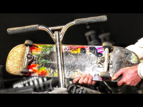 Видео: СКЕЙТ vs САМОКАТ? БИТВА ЭКСТРЕМАЛОВ.