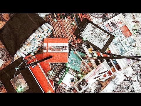 Видео: 🎨Мои Художественные Материалы🎨