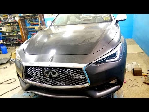 Видео: Infiniti Q60 S. Вытяжка морды. Сборка всего в кучу. ФИНИШ 😎🤑