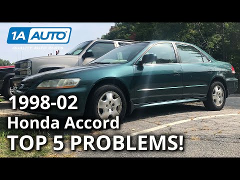 Видео: 5 главных проблем Honda Accord Sedan 6-го поколения 1998-2002
