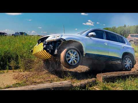 Видео: ДЖИПЫ в ШОКЕ! Отмороженые AUDI и TIGUAN наказывают внедорожники!