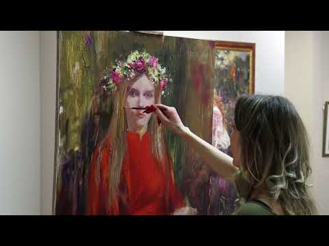 Видео: Анна Виноградова. Мастер-класс. Портрет