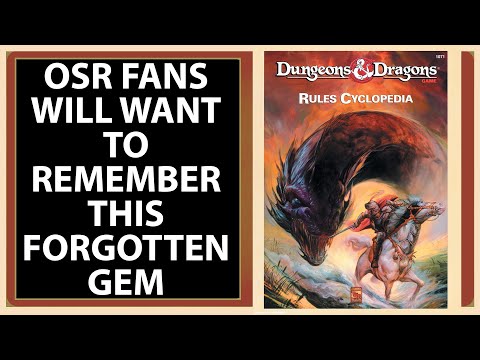 Видео: Циклопедия правил Dungeons & Dragons — обязательна к прочтению для поклонников OSR