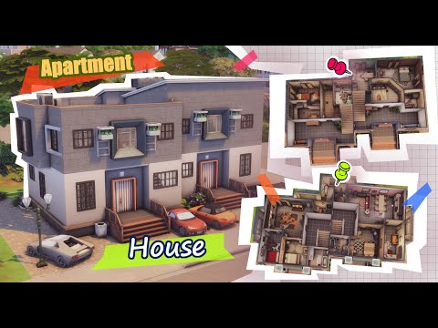 Видео: МНОГОКВАРТИРНЫЙ дом | строительство | Sims 4