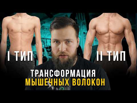 Видео: Как изменить типы мышечных волокон? Трансформация мышц