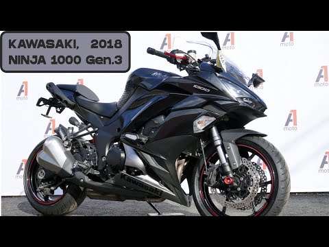 Видео: Kawasaki Ninja 1000, 19880км.,2018г. Осмотр продажа Владивосток