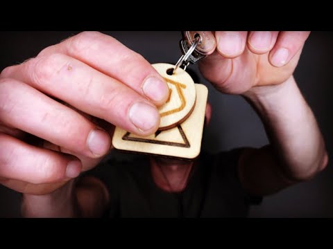 Видео: Асмр 💗💗💗 без слов чтоб уснуть 😴😴😴 звук деревянного брелока с ключами на цепочке