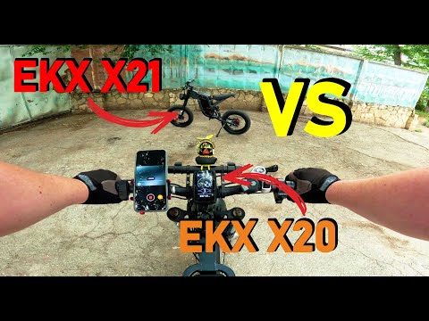 Видео: Обзор на сравнение EKX BIKE X20 и EKX BIKE X21