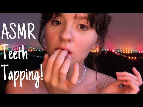 Видео: АСМР Таппинг по ЗУБАМ 😁 || ASMR TEETH Tapping & Russian Whisper 😁