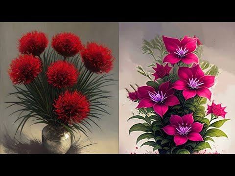 Видео: Как сделать красивый цветок из полиэтиленового пакета | Цветочные ремесла