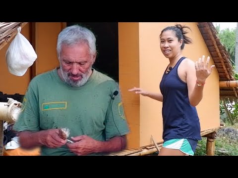 Видео: Подушка из дерева. Первая ночь в домике и шашлыки. Четвертый выпуск.