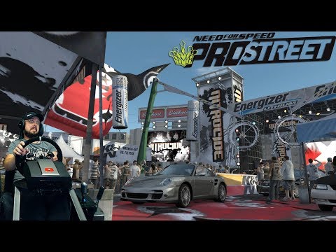 Видео: Очень злой Porsche 911 Turbo на скоростных гонках - Need for Speed: ProStreet