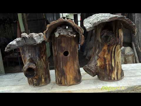 Видео: Домики для белок и птичек.