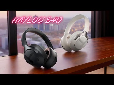 Видео: Наушники Haylou S40 ANC — мощный Hi Res звук и ANC за разумные деньги
