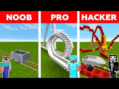 Видео: Майнкрафт - НУБ vs ПРО vs ХАКЕР: АМЕРИКАНСКИЕ ГОРКИ В МАЙНКРАФТ
