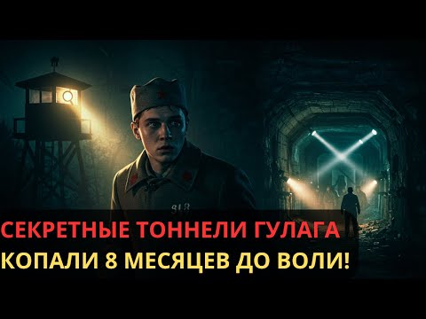 Видео: СЕКРЕТНЫЕ ТОННЕЛИ ГУЛАГА – КОПАЛИ 8 МЕСЯЦЕВ ДО ВОЛИ