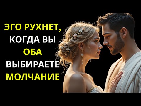 Видео: Эго Разрушается, Когда Оба Выбирают Молчание — Кто На Самом Деле Побеждает | Стоицизм