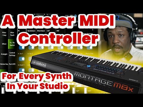 Видео: Yamaha Montage M: главный MIDI-контроллер для каждого синтезатора в вашей студии
