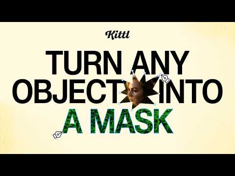 Видео: Как сделать пользовательские обтравочные маски в Киттле