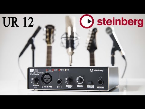 Видео: Вскрытие и Обзор Steinberg UR12 аудиоинтерфейс Штайнберг
