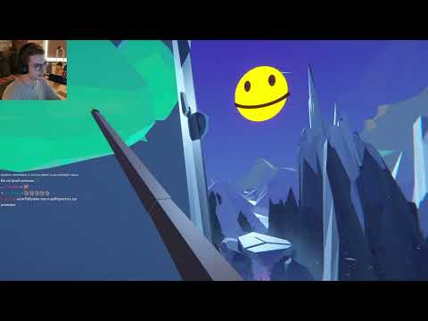 Видео: ОЛЁША ГОРИТ В Climbing Over It with a Spear