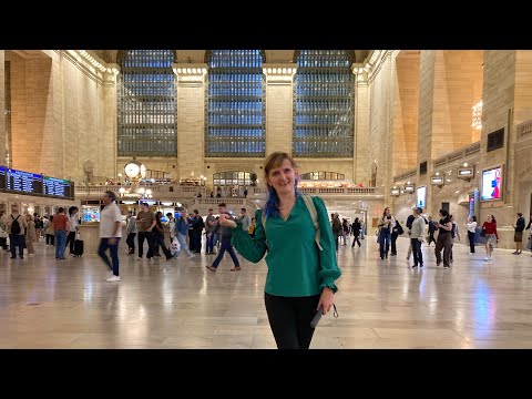 Видео: Нью Йорк. День первый. прогулка по вокзалу Grand Central. New York