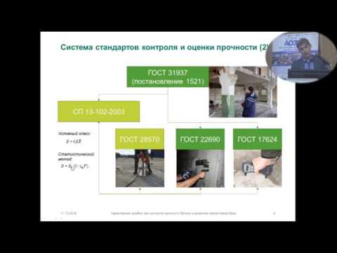 Видео: Ошибки при контроле прочности бетона.  Развитие нормативной базы