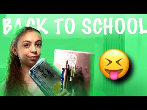 Видео: БЭК ТУ СКУЛ ✨ Что я купила к школе | школьный шоппинг/ Back to school /Back to school haul