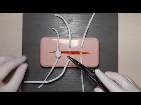 Видео: Хирургические узлы. Часть 19. Формирование хирургических узлов инструментом. Surgical knots. Part 19