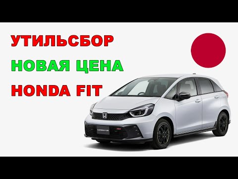Видео: Повышение утильсбора на авто из Японии! Цена Honda Fit после повышения утильсбора!