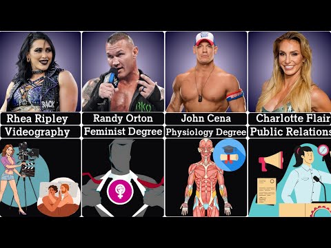 Видео: Раскрыты секретные академические данные суперзвезд WWE