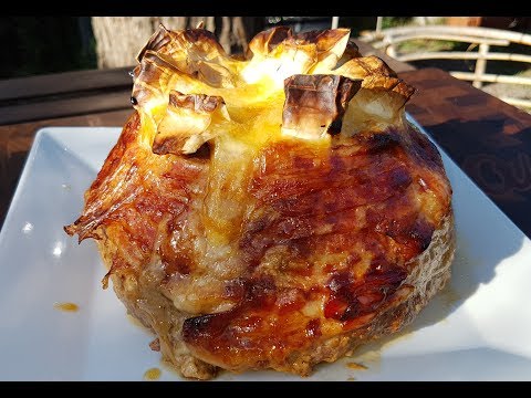 Видео: МЯСНОЙ ВУЛКАН С СЫРНОЙ ЛАВОЙ