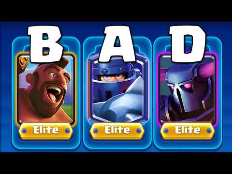 Видео: Я сыграл ХУДШУЮ карту для всех уровней редкости в Clash Royale