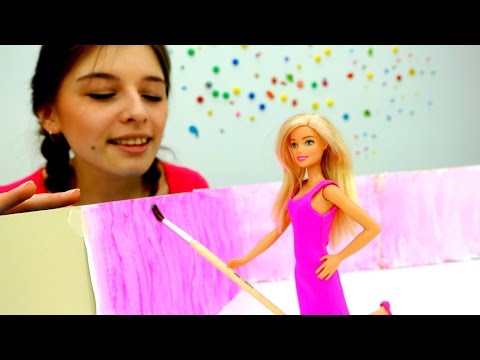 Видео: Барби и Кен делают ремонт. Игры для девочек