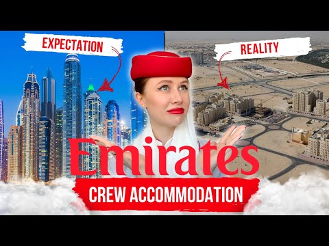 Видео: Правда о размещении экипажа Emirates | Мой реальный опыт в Дубае