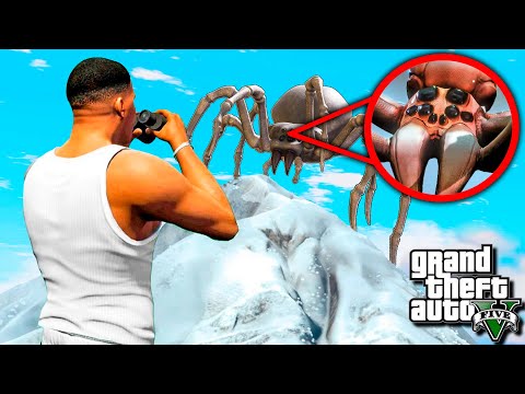 Видео: НАШЕЛ ОГРОМНОГО ПАУКА ЛЮДОЕДА В ГТА 5! ОХОТА НА ВЕЛИКАНОВ ОБЗОР МОДА В GTA 5! ГТА 5 МОДЫ MODS ИГРЫ