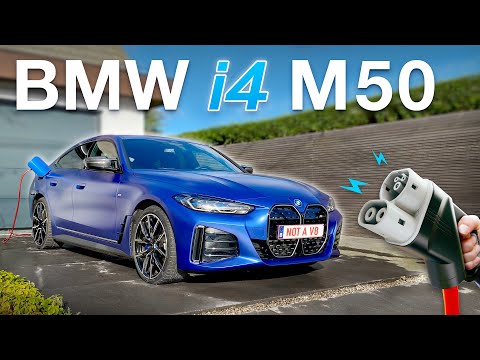 Видео: BMW i4 M50 (544 л.с. EV) - электрический POV-драйв и прогулка!