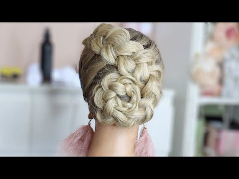 Видео: Детская Прическа Из Объемной Косы | Dutch Braid Hairstyle | Peinados Para Niñas