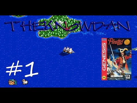 Видео: Pirates GOLD! Прохождение на русском (Sega) Часть 1